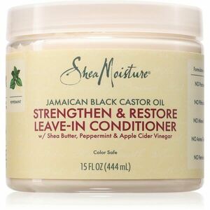 Shea Moisture Jamaican Black Castor Oil Strengthen & Restore bezoplachový kondicionér pro kudrnaté vlasy 431 ml obraz