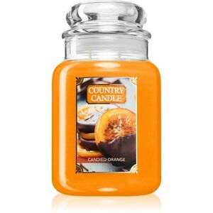 Country Candle Candied Orange vonná svíčka 737 g obraz