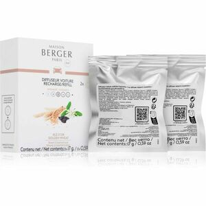 Maison Berger Paris Quintessence Golden Wheat vůně do auta náhradní náplň 2x17 g obraz