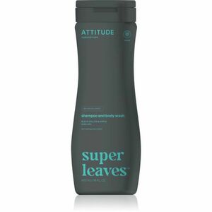 Attitude Super Leaves Scalp Care Black Willow & Aspen sprchový gel a šampon 2 v 1 pro muže 473 ml obraz