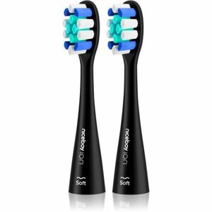 Niceboy ION Sonic Lite náhradní hlavice soft Black 2 ks obraz