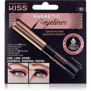KISS Magnetic Eyeliner magnetická gelová linka 5 g obraz
