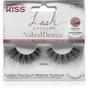 KISS Lash Couture Naked Drama umělé řasy Chiffon 96739 2 ks obraz
