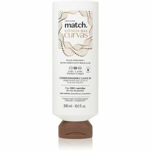 oBoticário Match. Science of Curves bezoplachový kondicionér pro vlnité a kudrnaté vlasy 300 ml obraz