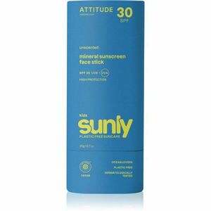 Attitude Sunly Kids Face stick minerální krém na opalování v tyčince pro děti SPF 30 20 g obraz