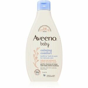 Aveeno Baby Calming Comfort mycí gel pro dobré spaní pro dětskou pokožku 250 ml obraz