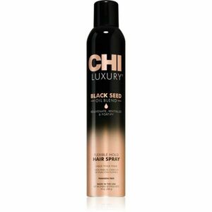 CHI Luxury Black Seed Oil Flexible Hold Hairspray lak na vlasy pro flexibilní zpevnění 284 ml obraz