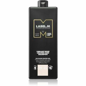 label.m Vibrant Rose Colour Care Shampoo hydratační šampon pro barvené a melírované vlasy 1000 ml obraz
