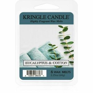 Kringle Candle Eucalyptus & Cotton vosk do aromalampy 64 g obraz