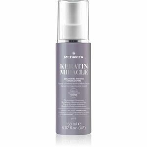 Medavita Keratin Miracle Smoothing Thermo Defence Spray termoochranný sprej pro úpravu žehličkou a kulmou na vlasy 150 ml obraz