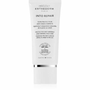Institut Esthederm Into Repair Protective And Anti-Wrinkle Creme SPF 50+ ochranný krém na obličej při sluneční intoleranci SPF 50+ 50 ml obraz