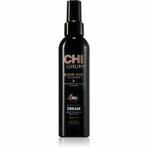 CHI Luxury Black Seed Oil Blow Dry Cream vyživující a termoochranný krém pro uhlazení vlasů 177 ml obraz