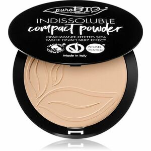 puroBIO Cosmetics Indissouble kompaktní pudr s matným efektem odstín 02 9 g obraz