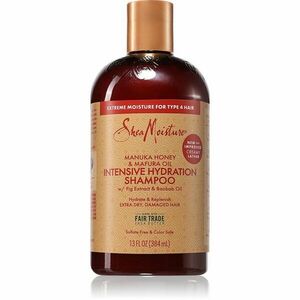 Shea Moisture Manuka Honey & Mafura Oil intenzivně hydratační šampon pro suché a poškozené vlasy 384 ml obraz