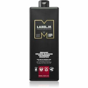 label.m Organic Orange Blossom Volumising Shampoo přírodní šampon pro objem vlasů 1000 ml obraz