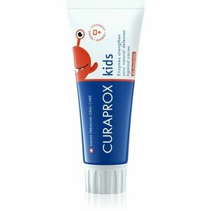 Curaprox Kids zubní pasta pro děti Strawberry Fluoride free 60 ml obraz