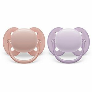 Philips Avent Ultrasoft SCF091/31 0-6 m dudlík Neutral Girl 2 ks obraz