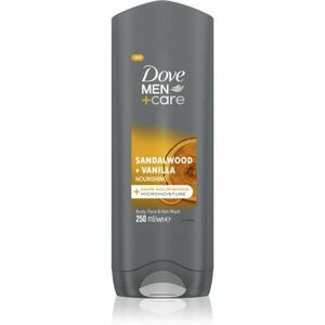 Dove Men+Care Sandalwood&Vanilla sprchový gel 3 v 1 pro muže 250 ml obraz