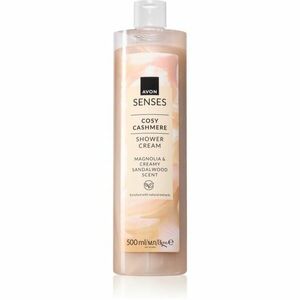 Avon Senses Cosy Cashmere krémový sprchový gel 250 ml obraz