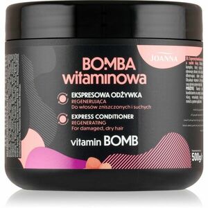Joanna Vitamin Bomb Express Conditioner expresní regenerační kondicionér pro suché a poškozené vlasy 500 ml obraz