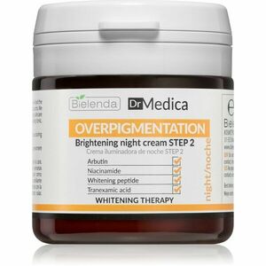Bielenda Dr Medica Overpigmentation rozjasňující noční krém pro pleť s hyperpigmentací 50 ml obraz