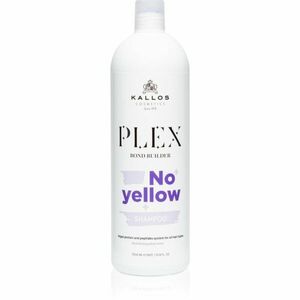 Kallos Plex No Yellow šampon neutralizující žluté tóny 1000 ml obraz