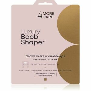 More4Care Luxury Boobs Shaper gelová maska na dekolt a poprsí 1 ks obraz