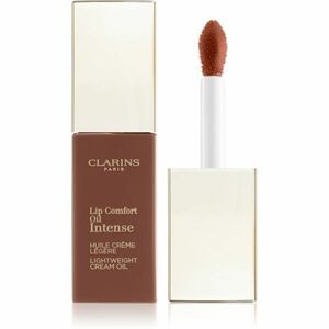 Clarins Lip Comfort Oil Intense olejový lesk na rty s vyživujícím účinkem odstín 01 Intense Nude 6 ml obraz