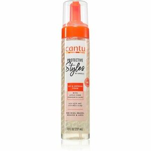 CANTU Protective Styles By Angela Ses&Refresh vyživující ochranná pěna 237 ml obraz