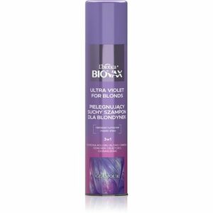 Biovax Glamour Ultra Violet For Blonds suchý šampon pro blond vlasy 200 ml obraz