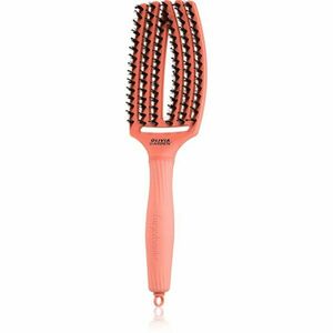 Olivia Garden Fingerbrush Boar & Nylon kartáč na vlasy s nylonovými a kančími štětinami Radiant Peach 1 ks obraz