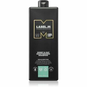 label.m Honey & Oat hydratační šampon pro každodenní použití 1000 ml obraz