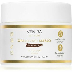 Venira Opalovací máslo Bronze opalovací máslo Chocolate 100 ml obraz