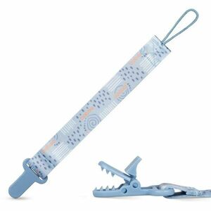 Baboo Textile Soother Holder klip na dudlík Blue Haze 1 ks obraz
