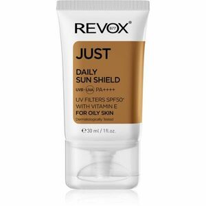 Revox B77 JUST Daily Sun Shield ochranný krém pro mastnou a smíšenou pleť SPF 50+ 30 ml obraz