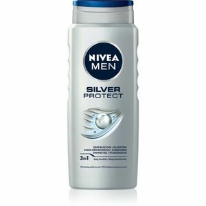 NIVEA MEN Silver Protect sprchový gel pro muže 500 ml obraz