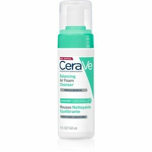 CeraVe Cleansers Balancing Air Foam Cleanser čisticí pěna pro normální až smíšenou pleť 148 ml obraz