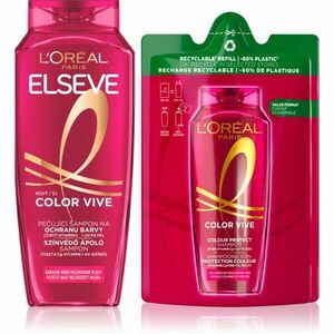 L’Oréal Paris Elseve Color-Vive šampon pro barvené vlasy 2 ks obraz