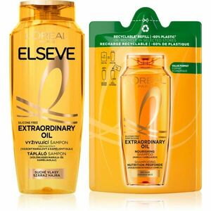 L’Oréal Paris Elseve Extraordinary Oil vyživující šampon pro suché vlasy 2 ks obraz
