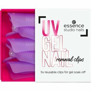 essence studio nails UV GEL NAIL klipy na odstranění gelové manikúry 5 ks obraz