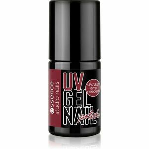 essence studio nails UV GEL NAIL gelový lak na nehty s použitím UV/LED lampy odstín 04 REDtastic! 5 ml obraz