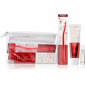Swissdent Extreme Promo Kit sada zubní péče pro šetrné bělení a ochranu zubní skloviny obraz