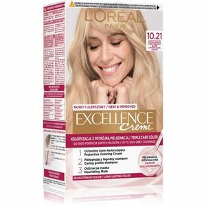 L’Oréal Paris Excellence Creme barva na vlasy odstín 10.21 Very Light Pearl Blonde 1 ks obraz