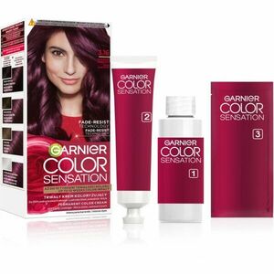 Garnier Color Sensation barva na vlasy odstín 3.16 Głęboki Ametyst 1 ks obraz