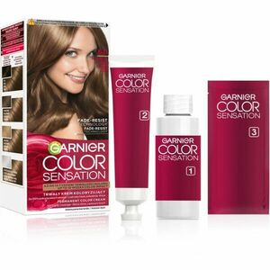 Garnier Color Sensation barva na vlasy odstín 6.0 Szlachetny Ciemny Brąz 1 ks obraz