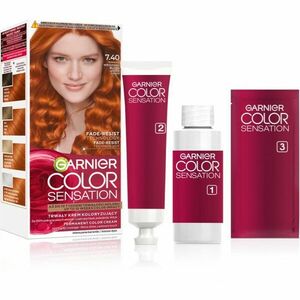 Garnier Color Sensation barva na vlasy odstín 7.40 Miedziany Blond 1 ks obraz