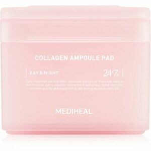 MEDIHEAL Collagen Ampoule Pad tonizační polštářky pro hydrataci a vypnutí pokožky 100 ks obraz
