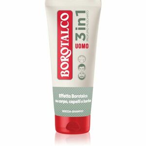 Borotalco MEN 3 in 1 sprchový gel pro muže na obličej, tělo a vlasy vůně Musk 200 ml obraz