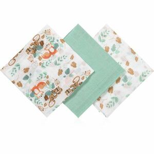 BabyOno Super Soft Mint látkové pleny 70x70 cm Mint 3 ks obraz