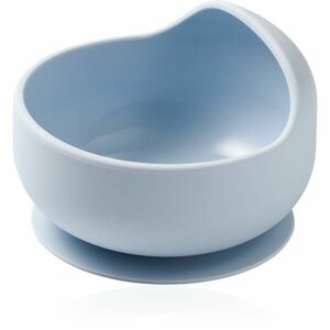 BabyOno Siilicone Plate 6m+ silikonová miska s přísavkou 6 m+ Blue 1 ks obraz